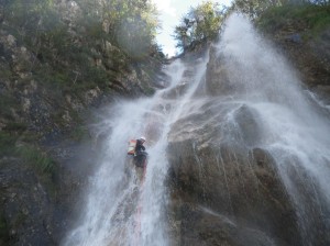 IMGP7118 Diashow und Canyoning